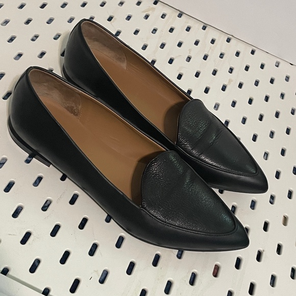 EVERLANE The Modern Loafer in Black Italian Leather SZ 9.5 - Picture 2 of 6